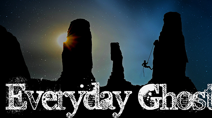 Everyday Ghost Font