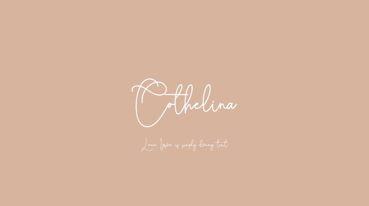 Cothelina Font