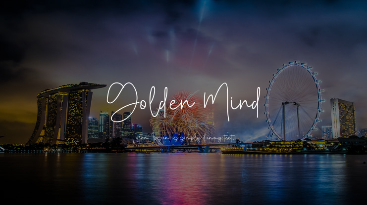 Golden Mind Font