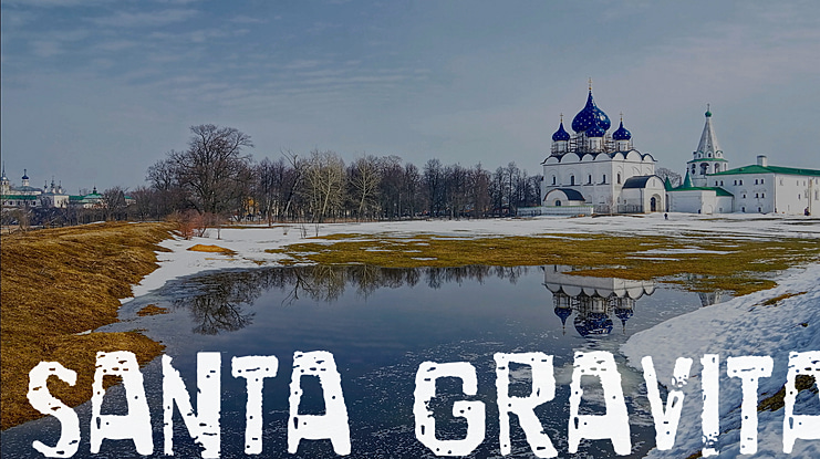 Santa Gravita Font Family