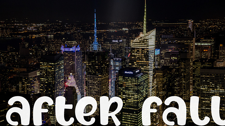 After Fall Font