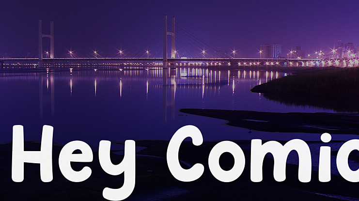 Hey Comic Font