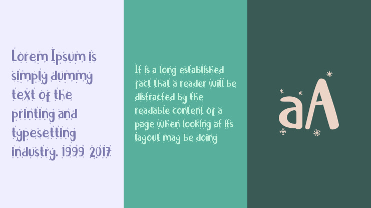 Little Santa Flake Font