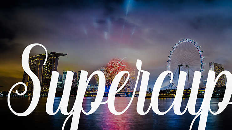 Supercup Font