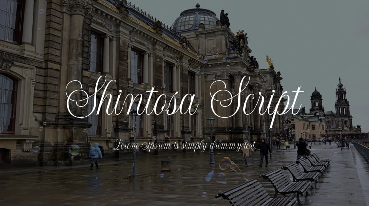 Shintosa Script Font