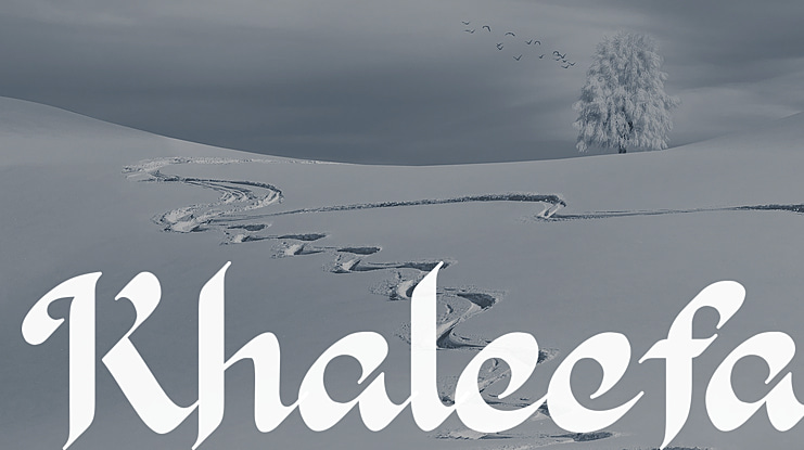 Khaleefa Font