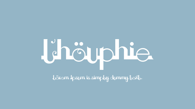 Chouphie Font