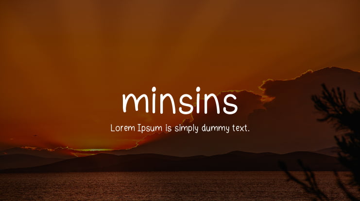 minsins Font