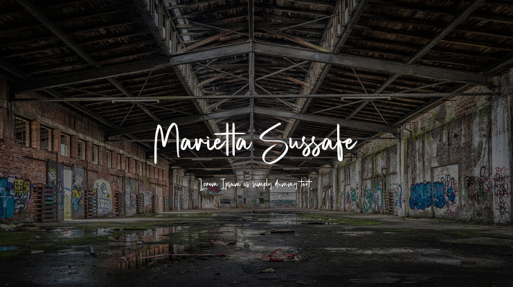 Marietta Sussafe Font