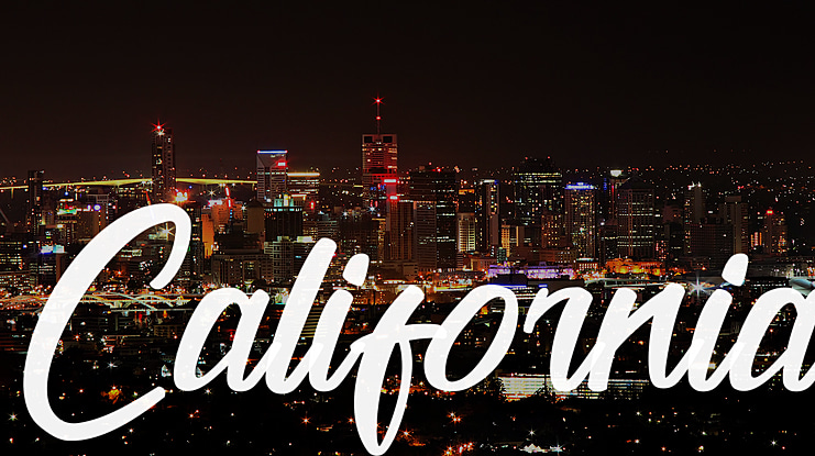 California Font Family