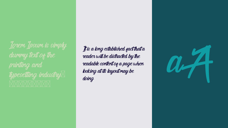 California Font Family