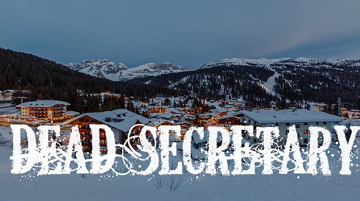 Dead Secretary Font