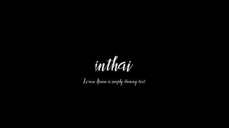 inthai Font