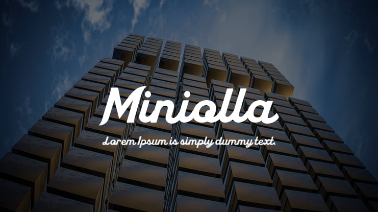 Miniolla Font