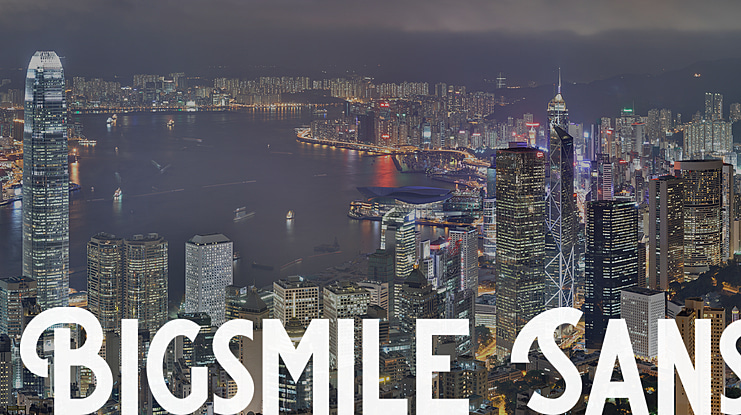 Bigsmile Sans Font