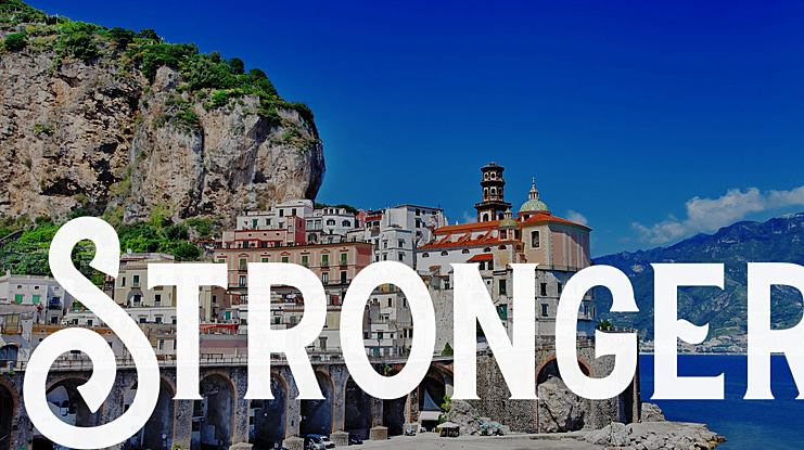 Stronger Font Family