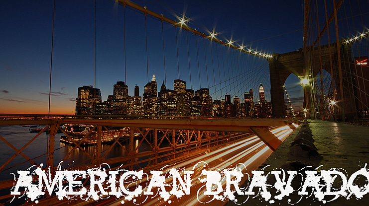 American Bravado Font