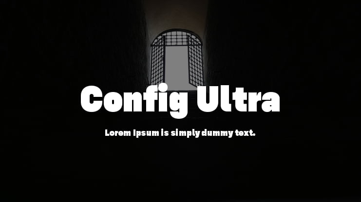 Config Ultra Font