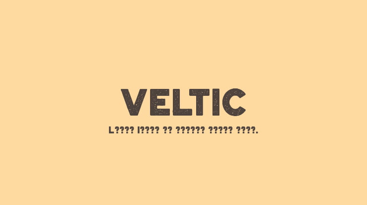 VELTIC Font