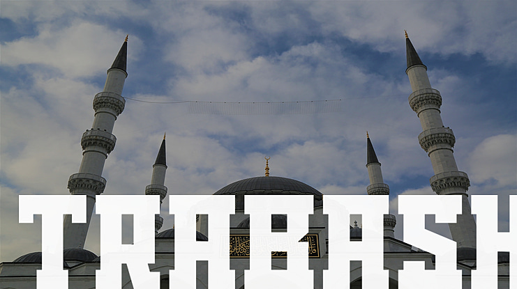 TRABASH Font