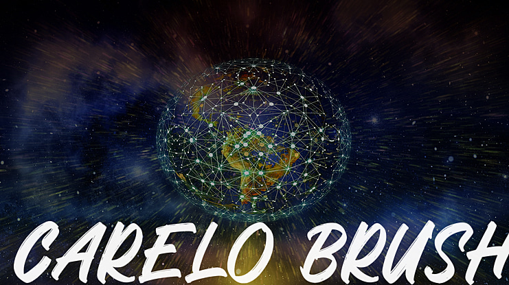 Carelo Brush Font
