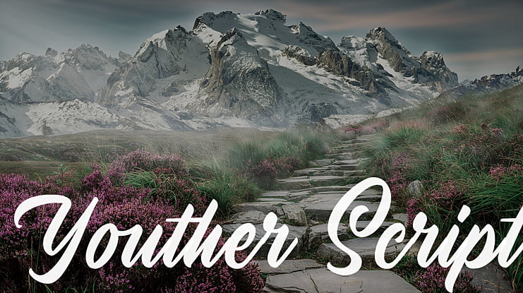 Youther Script Font