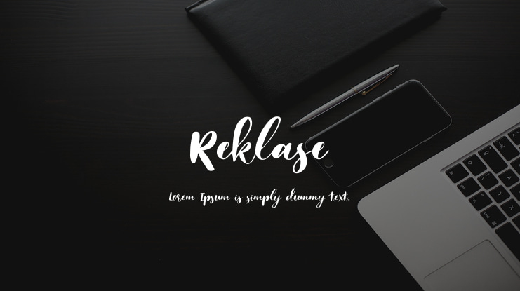 Reklase Font