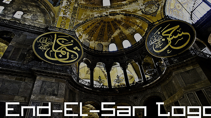 End-El-San Logo Font