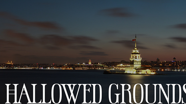Hallowed Grounds Font