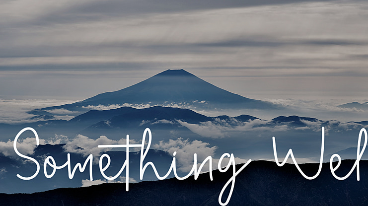 Something Well Font