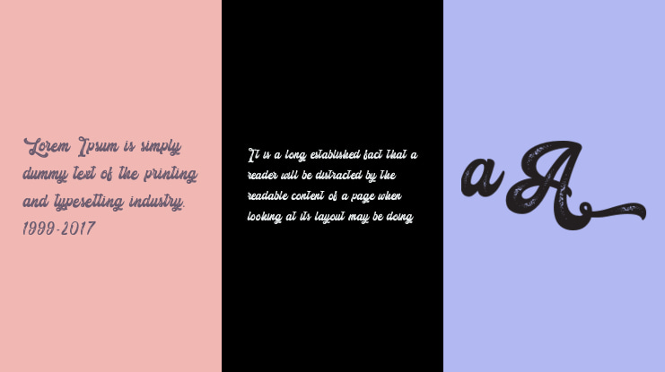 Antique Cherry - Personal Use Font