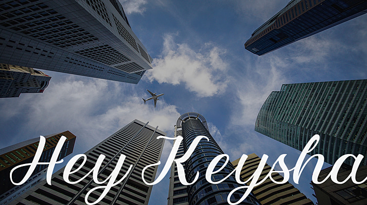 Hey Keysha Font
