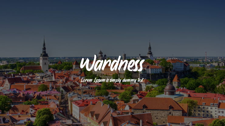 Wardness Font