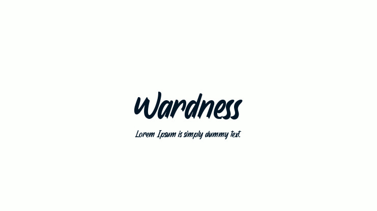 Wardness Font