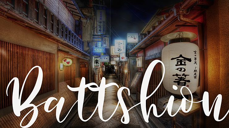 Battshion Font
