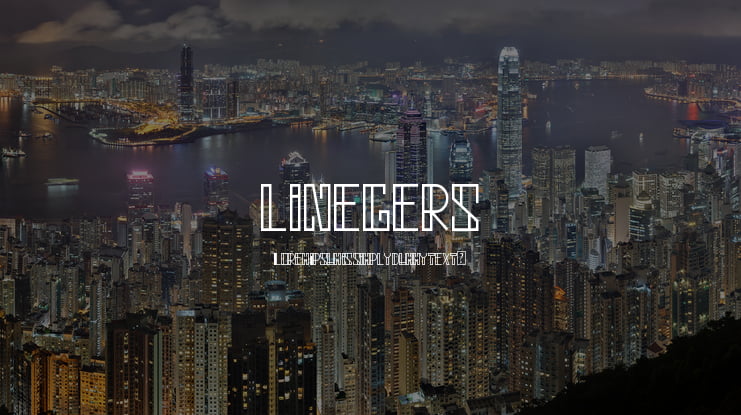 linegers Font