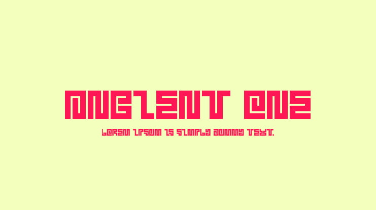 Ancient One Font