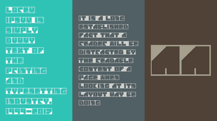 Four Four Font Family