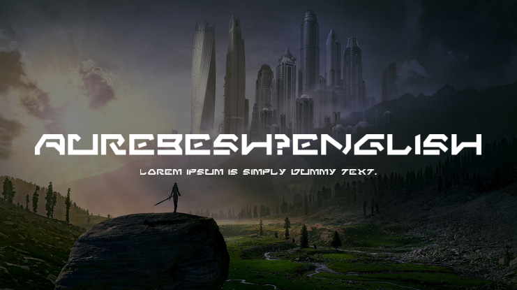Aurebesh_english Font