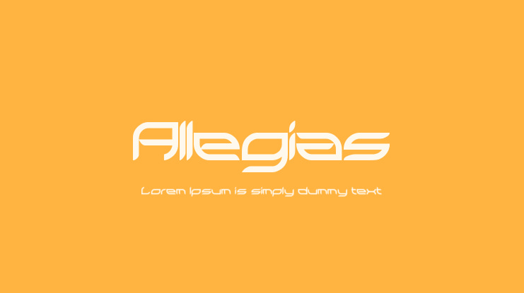 Allegias Font