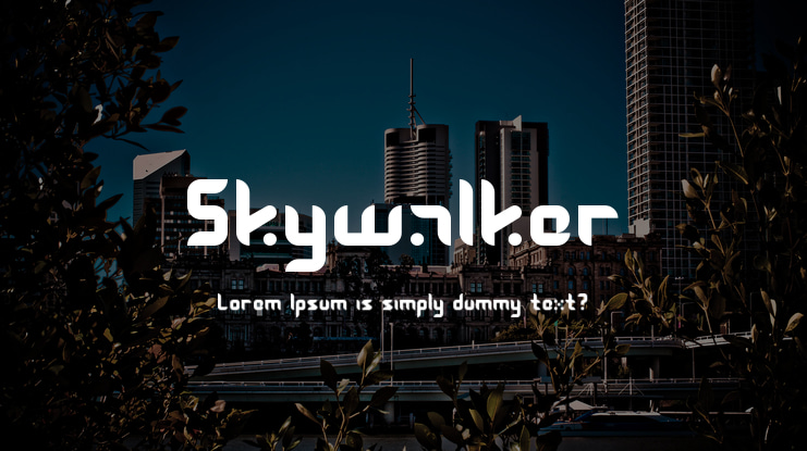 Skywalker Font