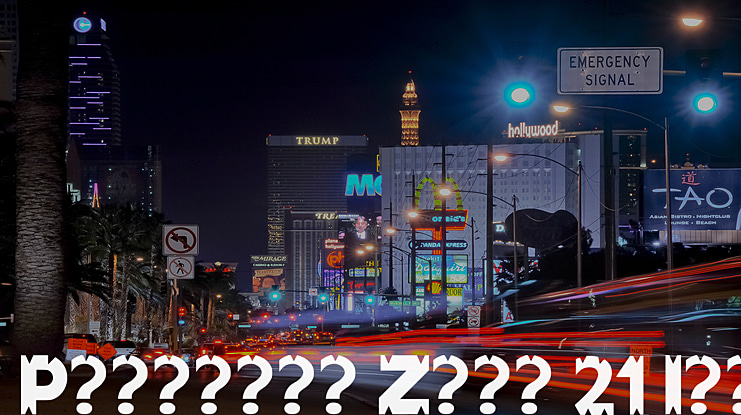 Pointink Zona 21 Ice Font