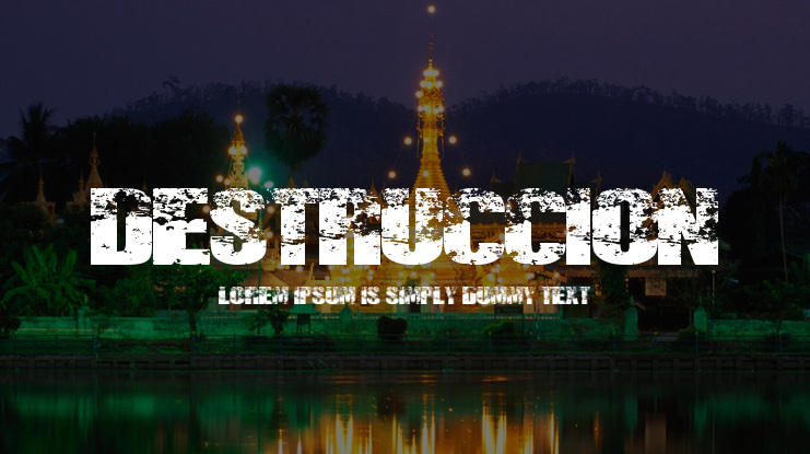 Destruccion Font