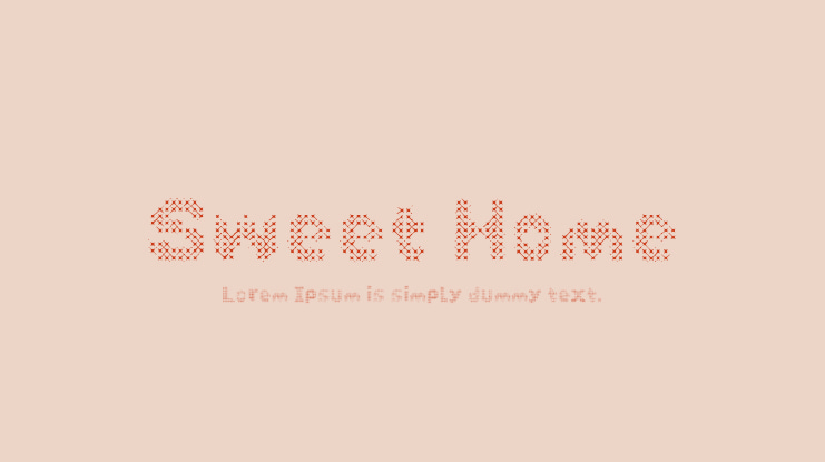 Sweet Home Font