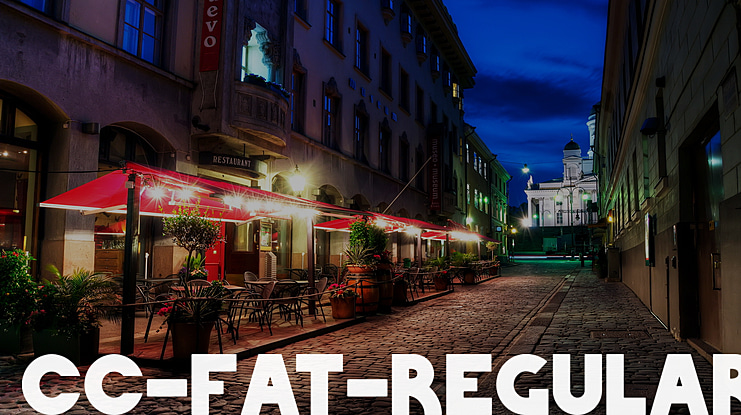 CC-Fat- Font