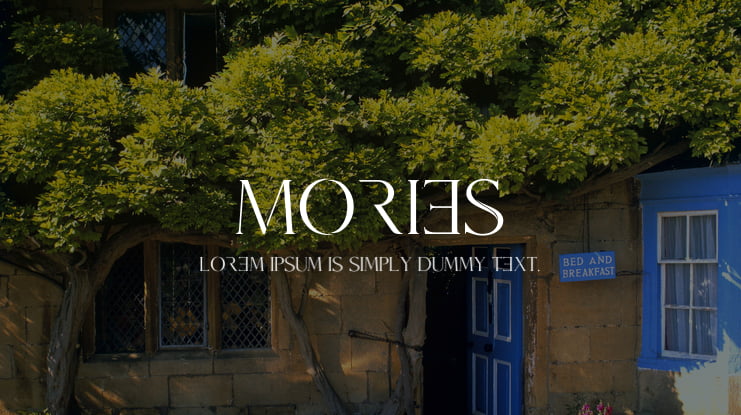 Mories Font Family