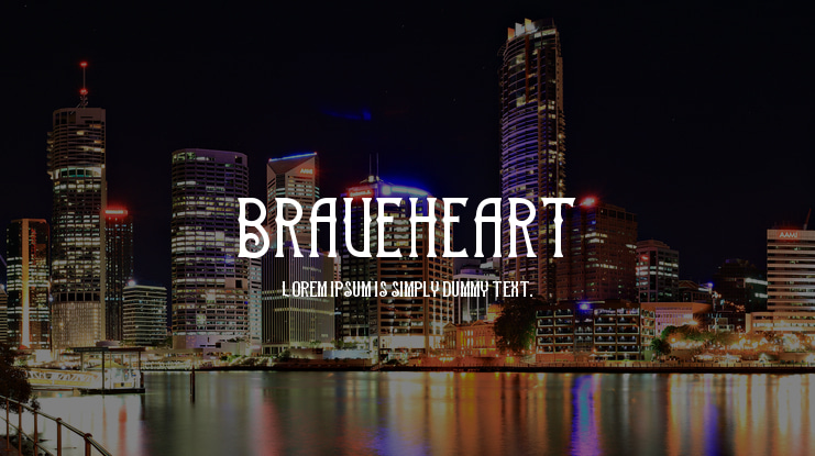 Braveheart Font