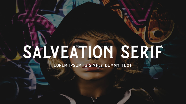 Salveation Serif Font