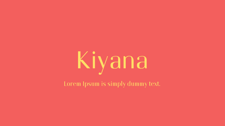 Kiyana Font