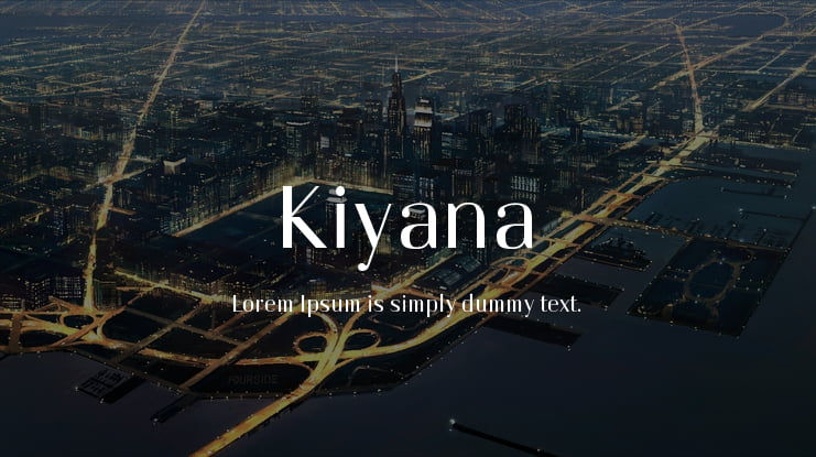 Kiyana Font
